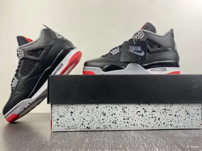 Cheap TBK 4 Air FV5029-006 Bred Jordan Reimagined 0425